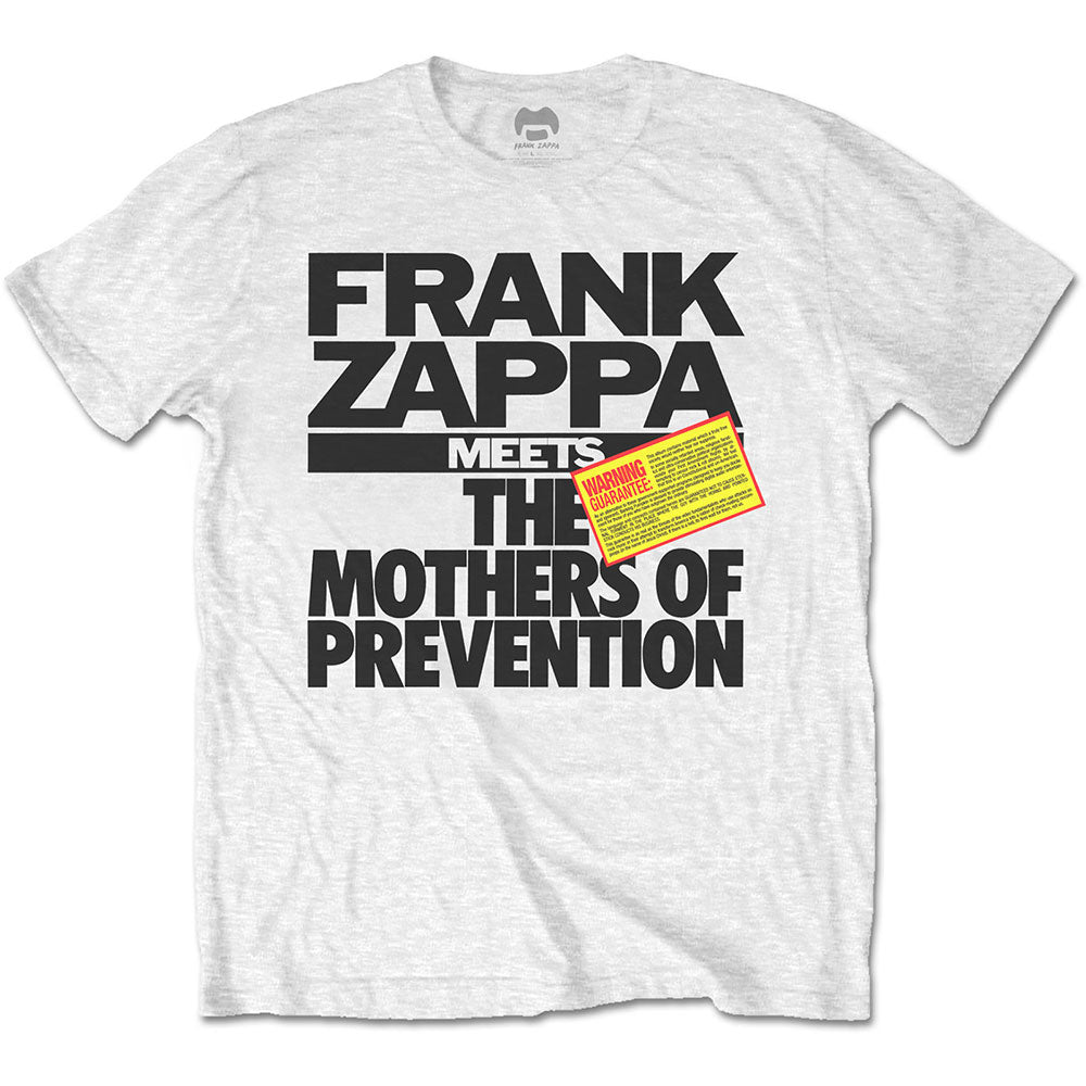 FRANK ZAPPA UNISEX T-SHIRT: THE MOTHERS OF PREVENTION