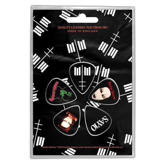 MARILYN MANSON PLECTRUM PACK: MM