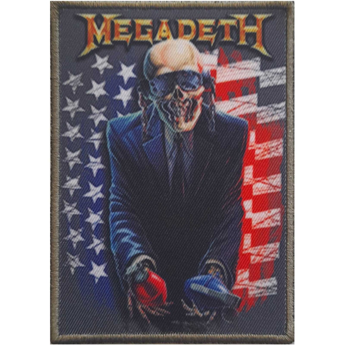 Megadeth Standard Patch Grenade USA