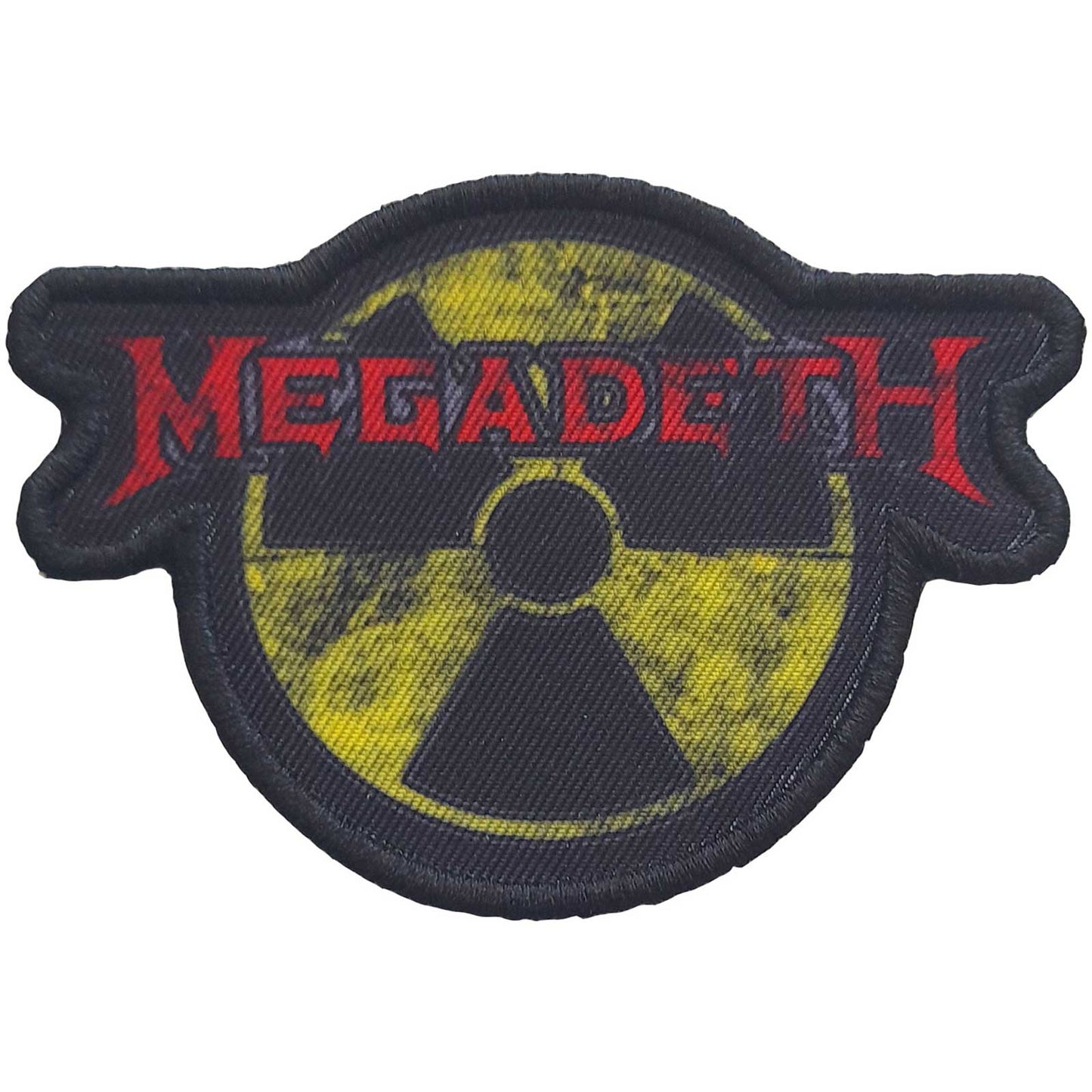 Megadeth Standard Patch Hazard Logo