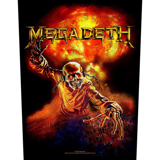 MEGADETH BACK PATCH: NUCLEAR
