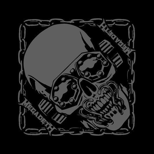 MEGADETH UNISEX BANDANA: VIC RATTLEHEAD