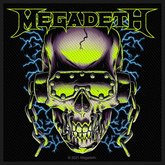 MEGADETH STANDARD PATCH: VIC RATTLEHEAD