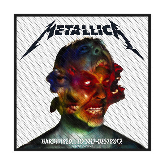 METALLICA STANDARD PATCH: HARDWIRED TO SELF DESTRUCT