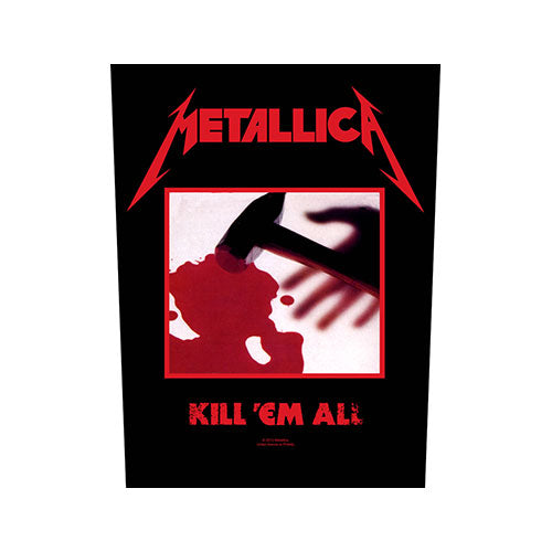 METALLICA BACK PATCH: KILL 'EM ALL