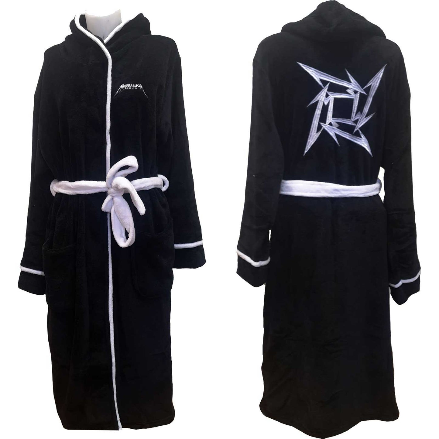 METALLICA UNISEX BATHROBE: LOAD/RELOAD STAR