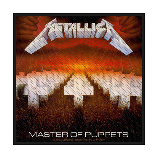 METALLICA STANDARD PATCH: MASTER OF PUPPETS