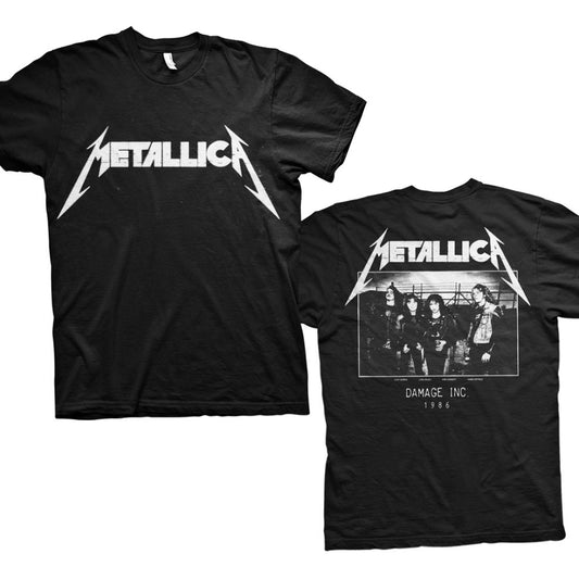 METALLICA UNISEX T-SHIRT: MASTER OF PUPPETS PHOTO