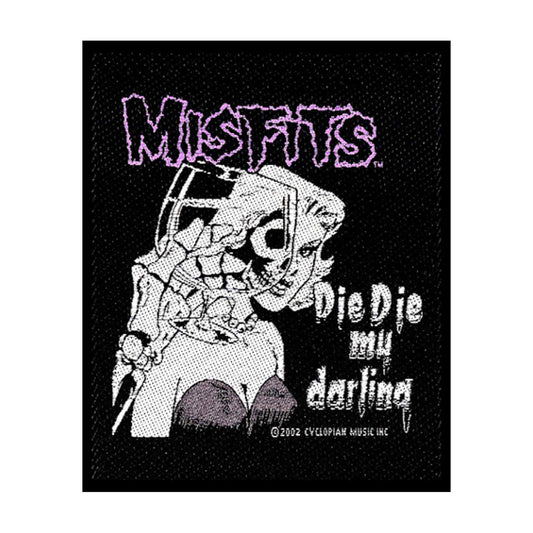 MISFITS STANDARD PATCH: DIE DIE MY DARLING