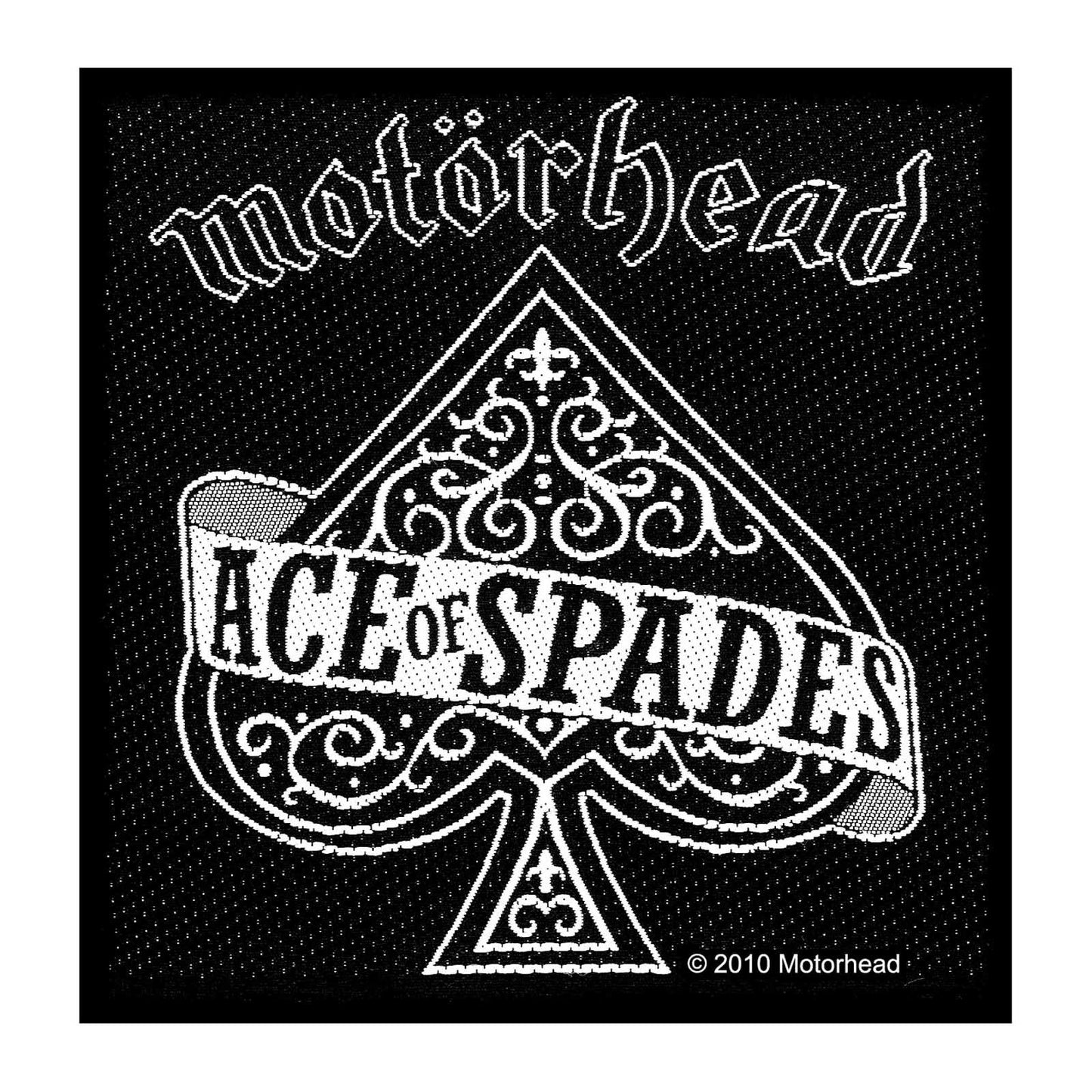 MOTORHEAD STANDARD PATCH: ACE OF SPADES