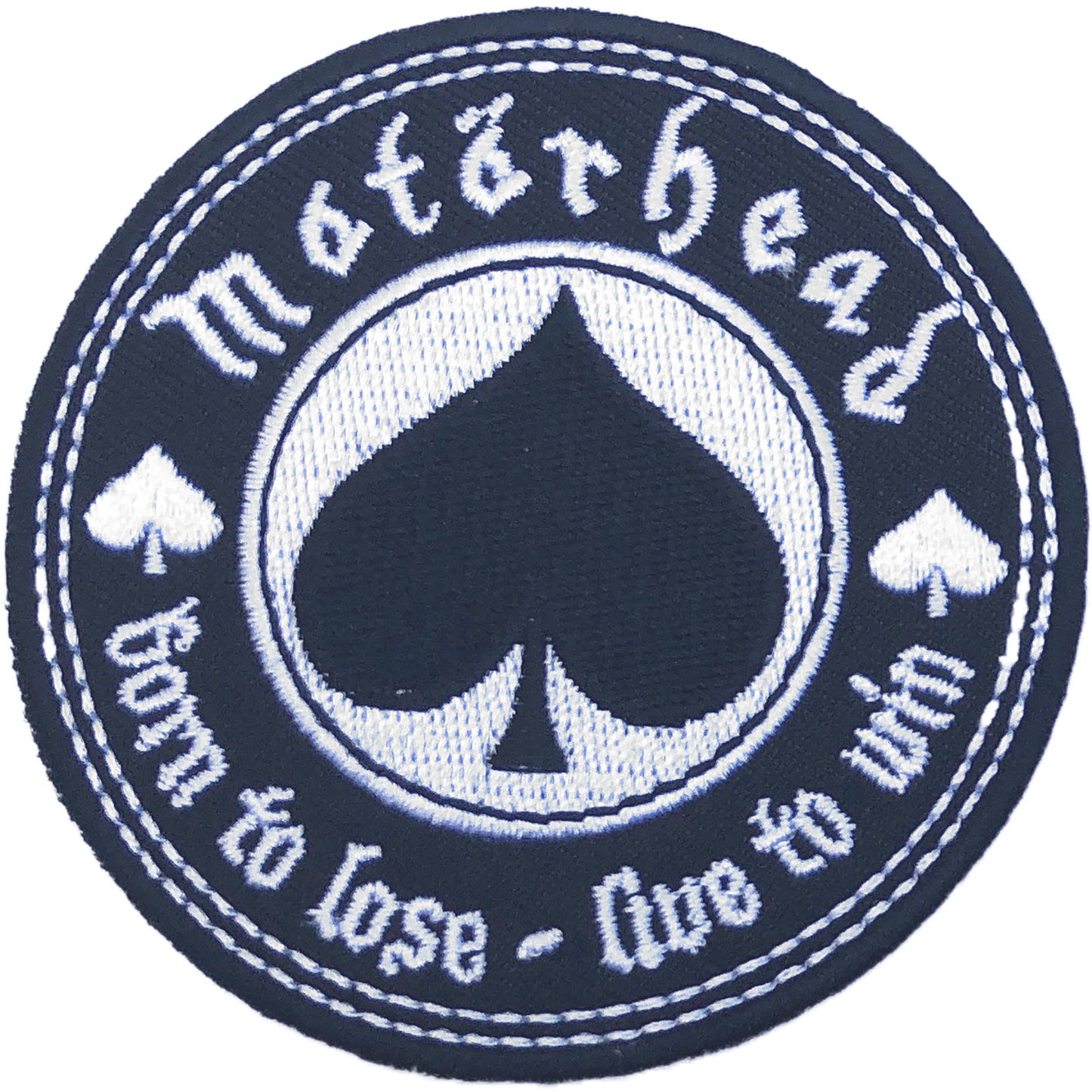 MOTORHEAD STANDARD PATCH: BORN TO LOVE, LIVE TO WIN