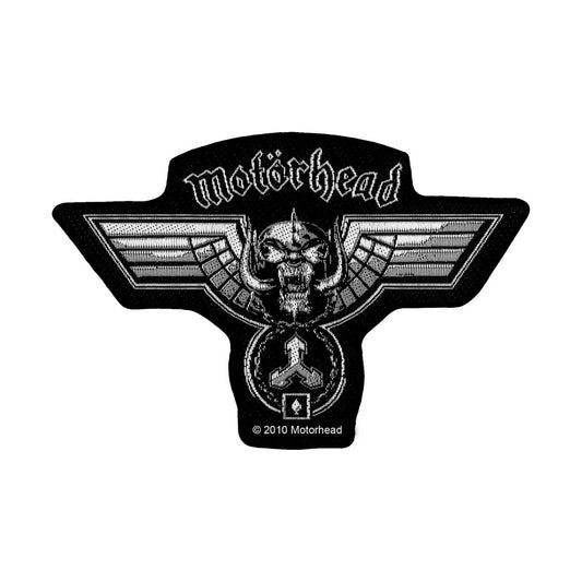 MOTORHEAD STANDARD PATCH: HAMMERED CUT OUT