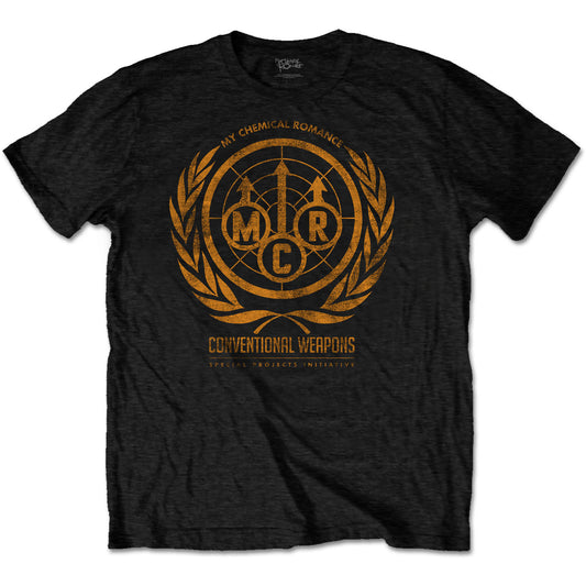 MY CHEMICAL ROMANCE UNISEX T-SHIRT: CONVENTIONAL WEAPONS