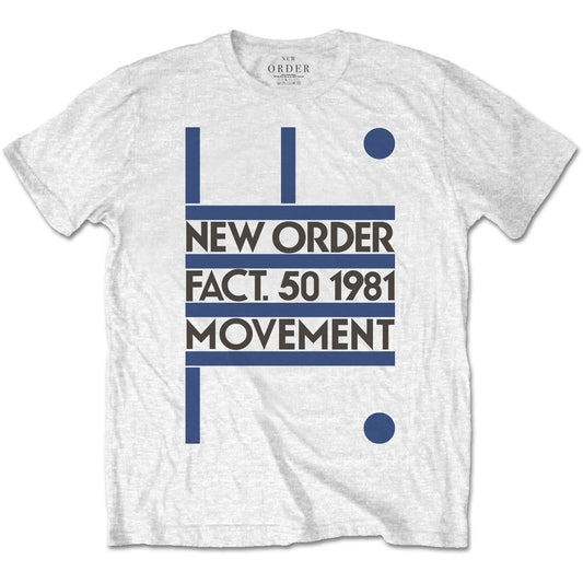 NEW ORDER UNISEX T-SHIRT: MOVEMENT