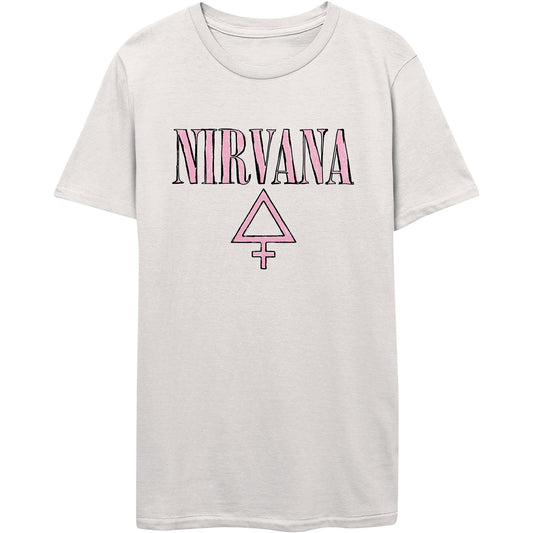 NIRVANA LADIES T-SHIRT: FEMME