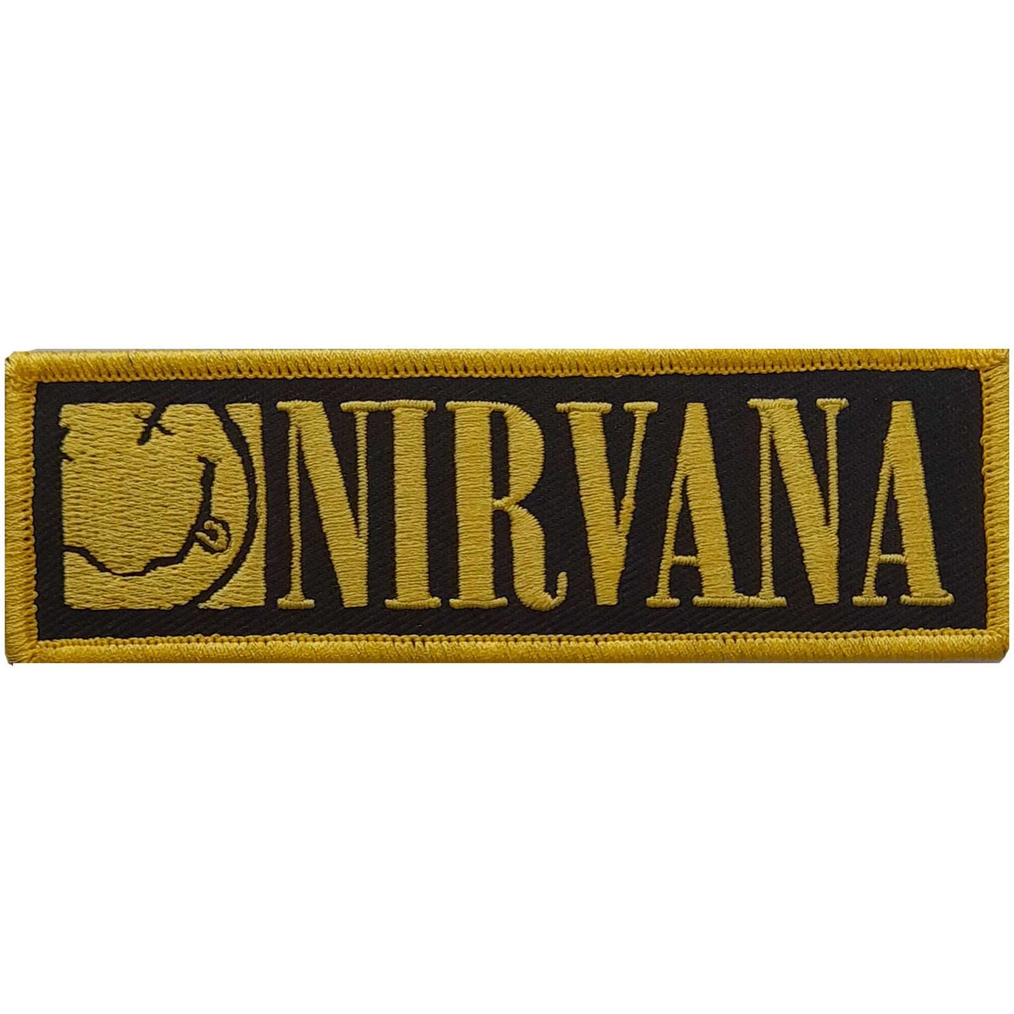 NIRVANA STANDARD PATCH: LOGO & HAPPY FACE