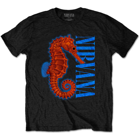 NIRVANA UNISEX T-SHIRT: SEAHORSE