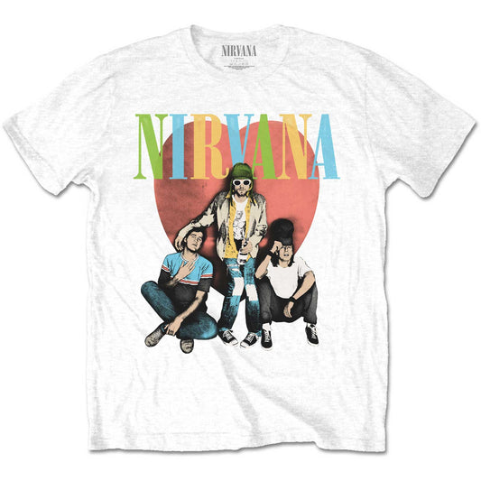 NIRVANA UNISEX T-SHIRT: TRAPPER HAT