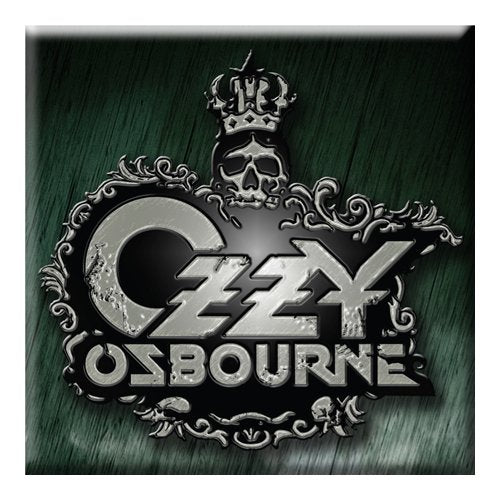 OZZY OSBOURNE FRIDGE MAGNET: CREST LOGO