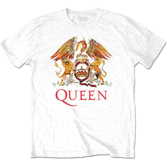 QUEEN UNISEX T-SHIRT: CLASSIC CREST