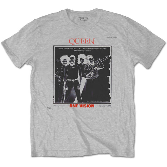 QUEEN UNISEX T-SHIRT: JAPAN TOUR '85