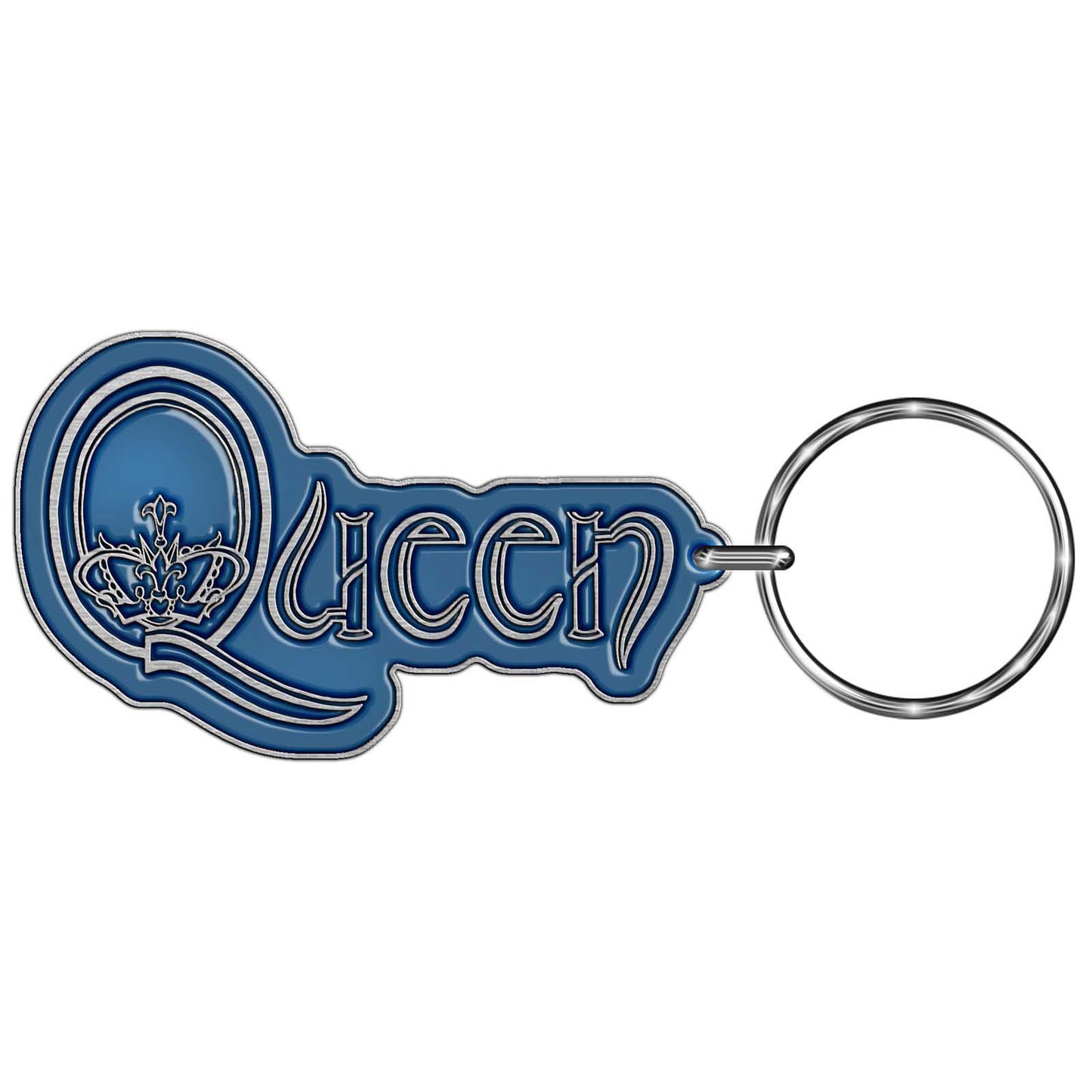 QUEEN KEYCHAIN: LOGO DIE-CAST RELIEF