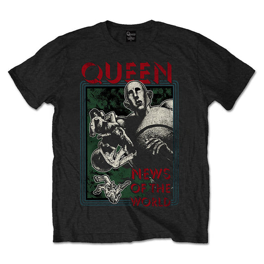 QUEEN UNISEX T-SHIRT: NEWS OF THE WORLD