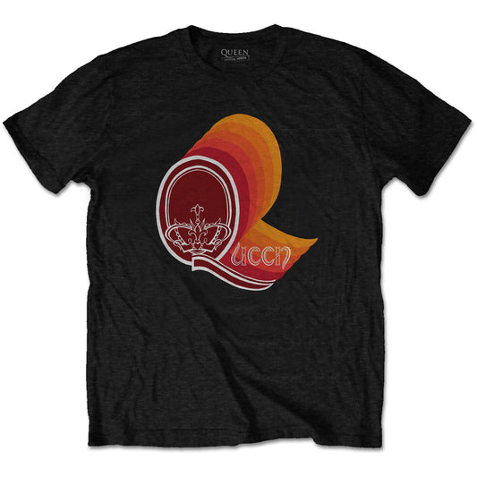 QUEEN UNISEX T-SHIRT: RETRO LOGO
