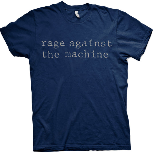 RAGE AGAINST THE MACHINE UNISEX T-SHIRT: ORIGINAL LOGO