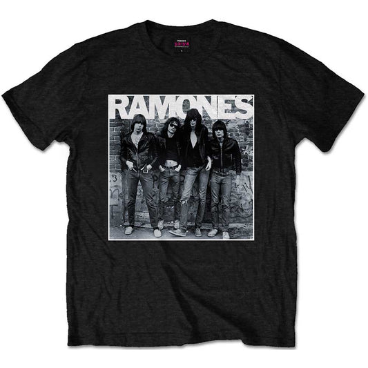 RAMONES UNISEX T-SHIRT: 1ST ALBUM