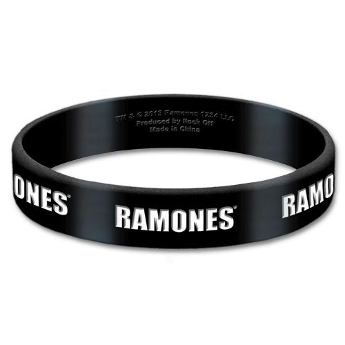 RAMONES GUMMY WRISTBAND: LOGO