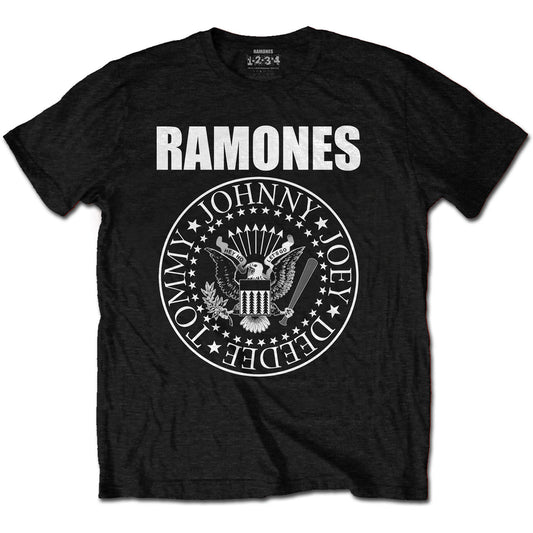 RAMONES UNISEX T-SHIRT: PRESIDENTIAL SEAL