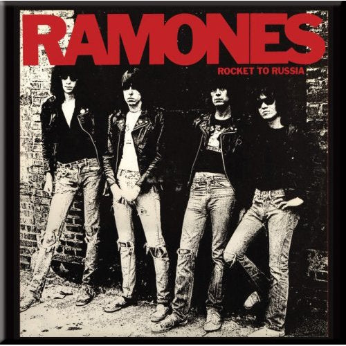 RAMONES FRIDGE MAGNET: ROCKET TO RUSSIA
