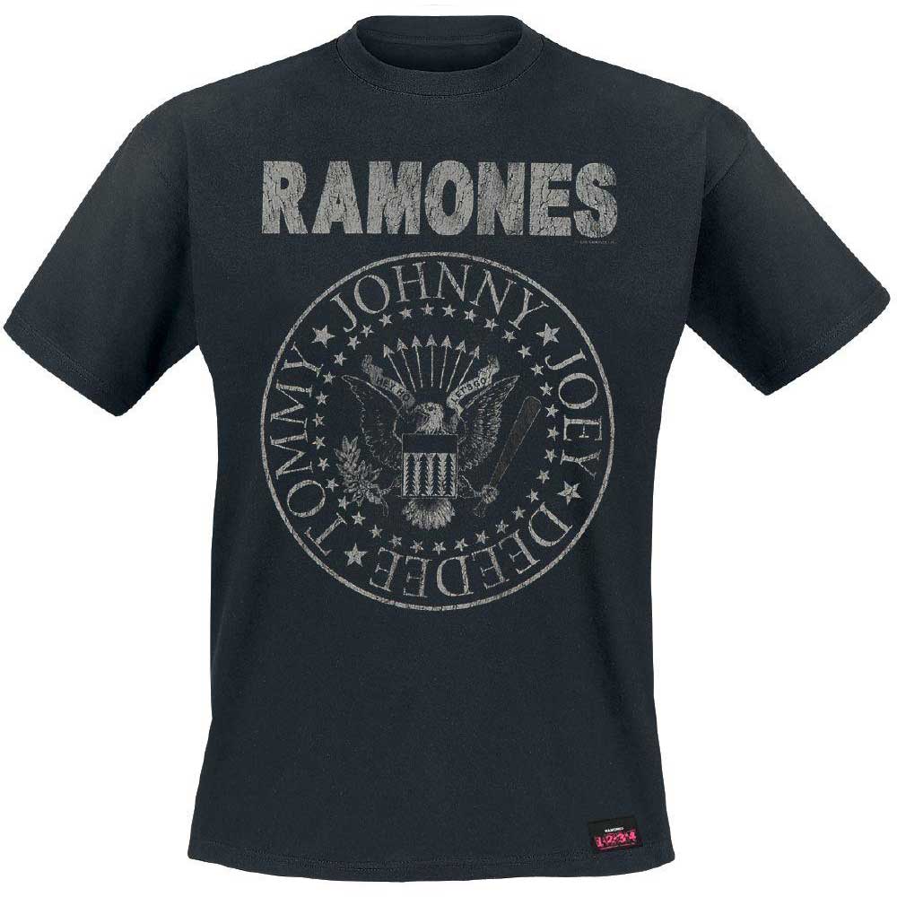 RAMONES UNISEX T-SHIRT: SEAL HEY HO