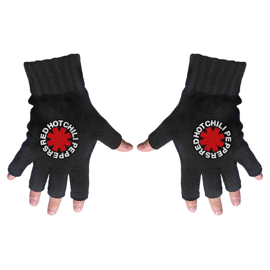 RED HOT CHILI PEPPERS UNISEX FINGERLESS GLOVES: ASTERISK