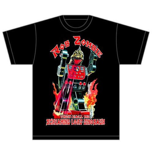 ROB ZOMBIE UNISEX T-SHIRT: LORD DINOSAUR