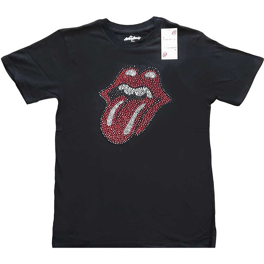 THE ROLLING STONES UNISEX T-SHIRT: CLASSIC TONGUE