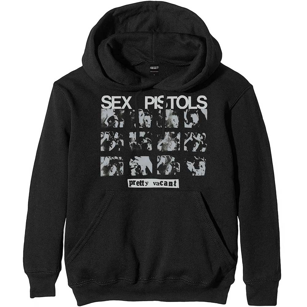 THE SEX PISTOLS UNISEX PULLOVER HOODIE: PRETTY VACANT