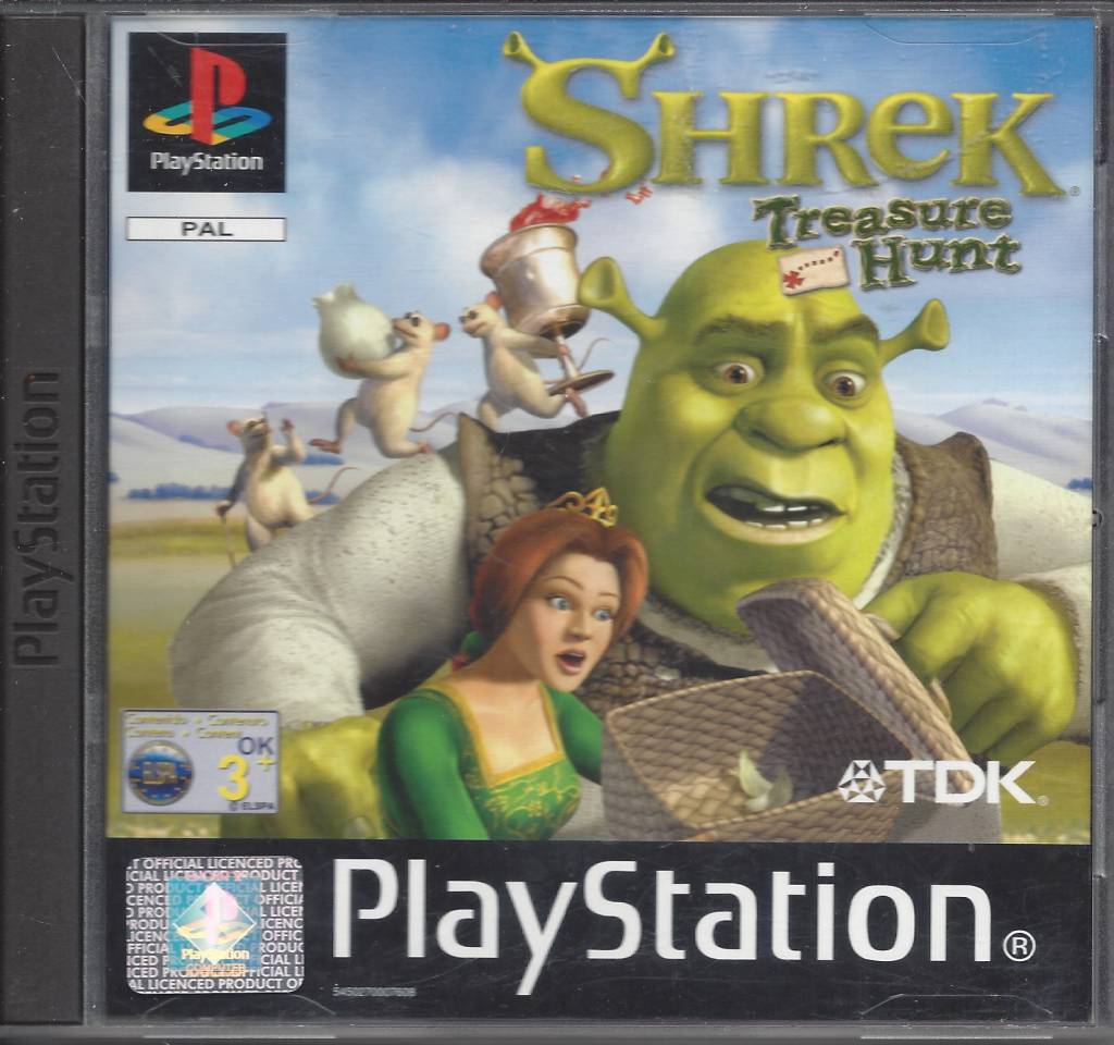 Shrek Treasure Hunt (ps1)