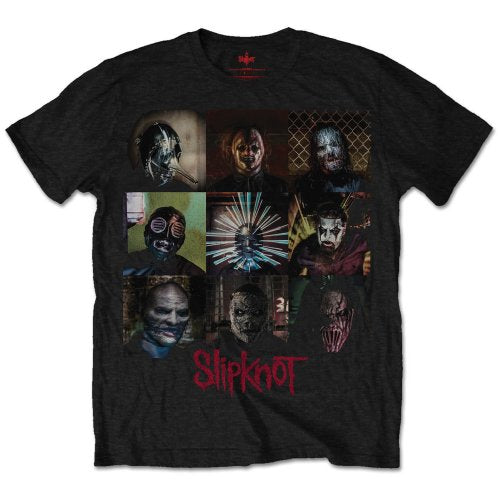 SLIPKNOT UNISEX T-SHIRT: BLOCKS