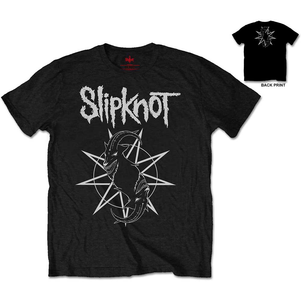 SLIPKNOT UNISEX T-SHIRT: GOAT STAR LOGO