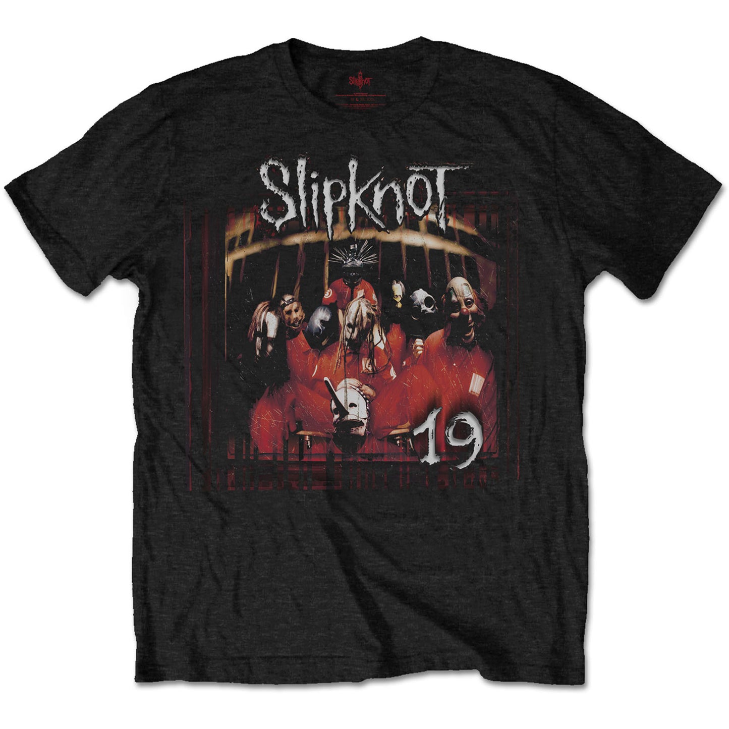 SLIPKNOT UNISEX T-SHIRT: DEBUT ALBUM 19 YEARS