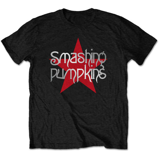 THE SMASHING PUMPKINS UNISEX T-SHIRT: STAR LOGO