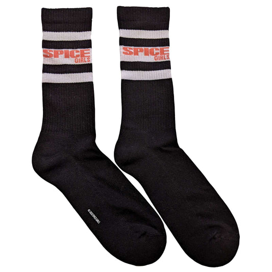 The Spice Girls Logo a Stripes Unisex Ankle Socks