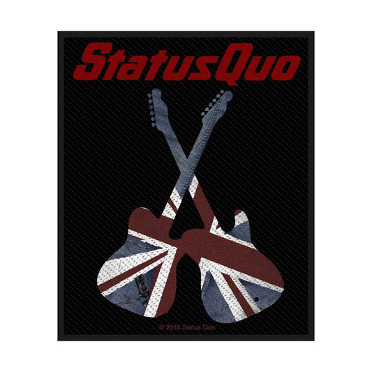 STATUS QUO STANDARD PATCH: GUITARS