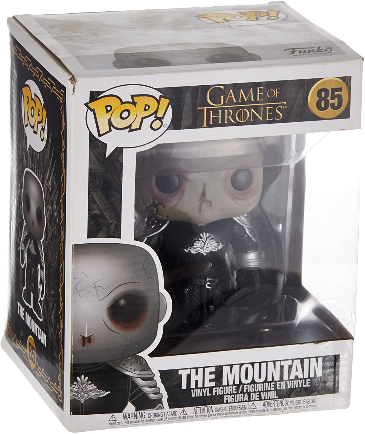 The Mountain (Unmasked) Game Of Thrones Collectible Figure, Multicolour