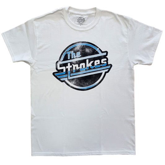 THE STROKES UNISEX T-SHIRT: DISTRESSED OG MAGNA