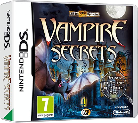 Hidden Mysteries Vampire Secrets (Nintendo DS)