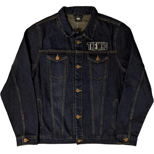 THE WHO UNISEX DENIM JACKET: LONG LIVE ROCK