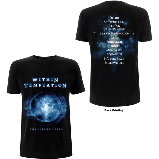 Within Temptation Silent Force Tracks Unisex T-Shirt